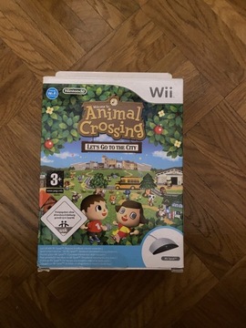 Animal Crossing: Let’s go to the city + mikrofon Wii Speak, gra na konsole