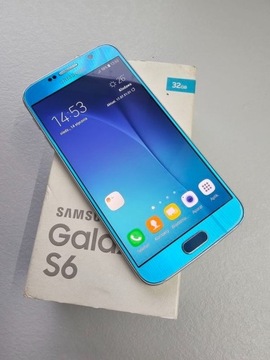 Samsung Galaxy S6 Blue Topaz niebieski