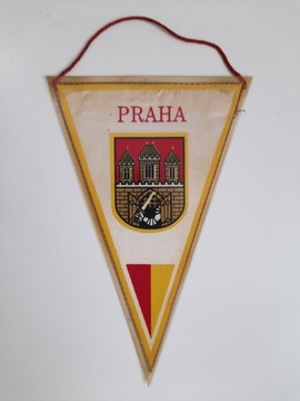 Proporczyki miasto Praga (Czechosłowacja)