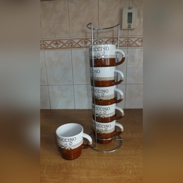 Filiżanki do kawy  Cappuccino komplet 6szt