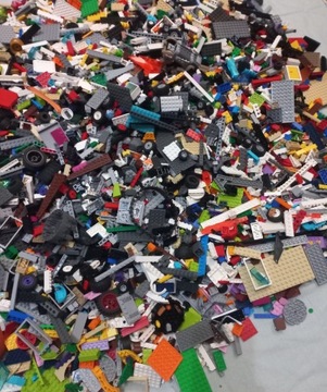 LEGO MIX 1kg Mix Klocków 1000g 