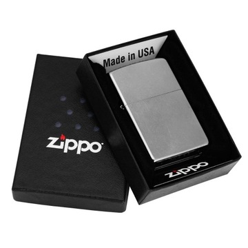 Zapalniczka ZIPPO Street Chrome + GRAWER GRATIS