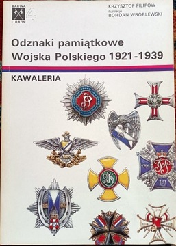 Odznaki wojska polskiego kawaleria autograf 