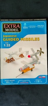 JAPANESE GUIDED MISSILES (extra model )