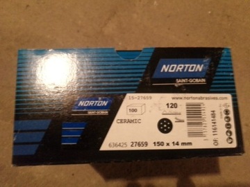 Krążki ścierne Norton p100.p120