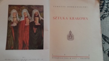 Sztuka Krakowa -Tadeusz Dobrowolski 1950r