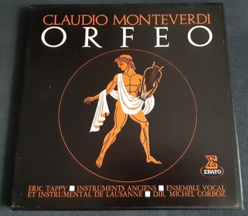 Monteverdi Orfeo / Corboz BOX 3LP ERATO