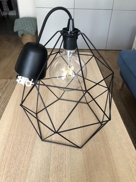 Żyrandol/lampa druciana 2szt