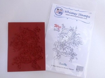 STEMPEL - Whimsy Stamps - Emily - do kolorowania