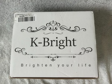 Kinkiet ogrodowy szary K-Bright LED 20 W