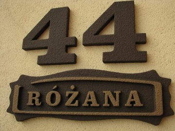 tablica adresowa tabliczka numer na dom