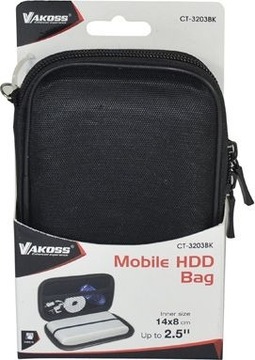 Vakoss Etui na dysk HDD 2,5" (CT-3203BK)