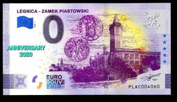 0 euro Legnica Zamek Piastowski Anniversary 