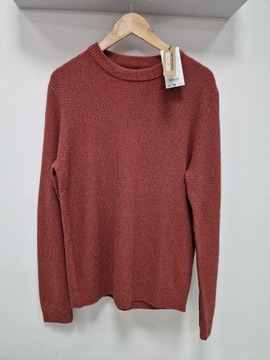 Koralowy sweter męski Jack&Jones r L 