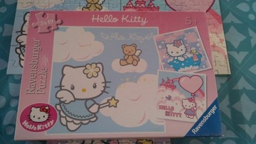 Puzzle Hello Kitty Ravensburger 3x49