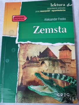 ZEMSTA  Lektura z opracowaniem A. Fredro