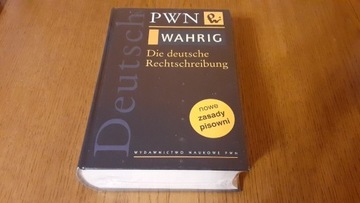 PWN WAHRIG DIE DEUTSCHE RECHTSCHREIBUNG NOWY FOLIA