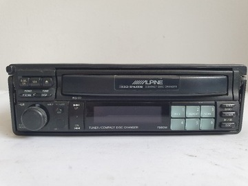 Radio 3 CD /// Alpine 7980M JAPAN vintage