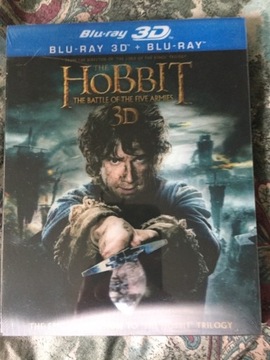 Hobbit Battle of the Five Armies Blu-ray 3D Nowy