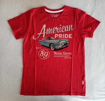 T-shirt AMERICAN PRIDE bawełna Reserved r. 146