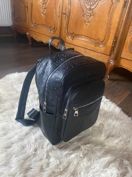 Plecak Louis Vuitton czarny unisex miejski i elega