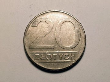 Polska - Moneta 20 zł 1987