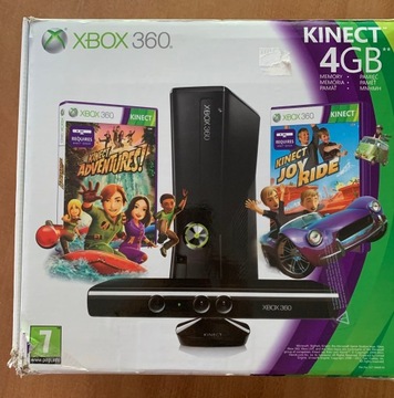 Xbox 360 Kinect 4 GB