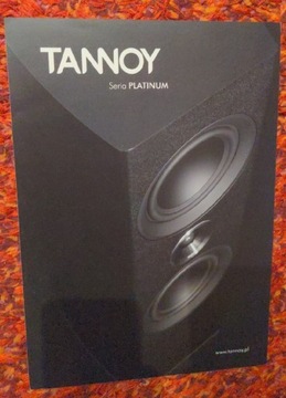 TANNOY, Seria Platinum, broszura producenta 