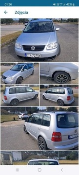 VW Touran 1.9 2003r sprzedam 