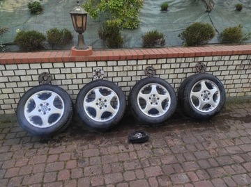 Felgi VW Mercedes 16" + opony + dystanse + śruby