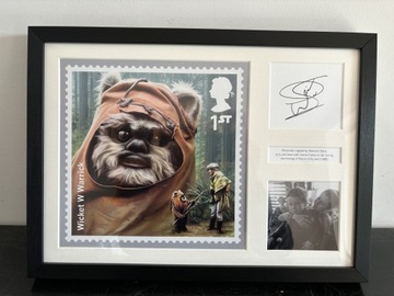 Star Wars Gwiezdne Wojny Warwick Davies Autograf 