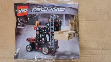 LEGO Technic wózek widłowy z paletą 30655