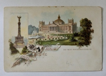 Stara kartka pocztowa, Berlin
