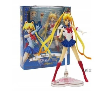 FIGURKA SHF Sailor Moon CZARODZIEJKA Z KSIĘŻCA