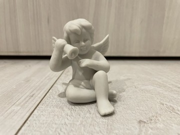 Anioł z dzwonkiem figurka porcelana Rosenthal