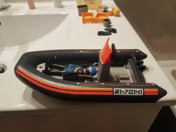 Łódka ponton playmobil 