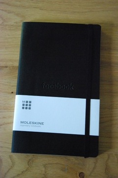 MOLESKINE, notes z logo Facebook