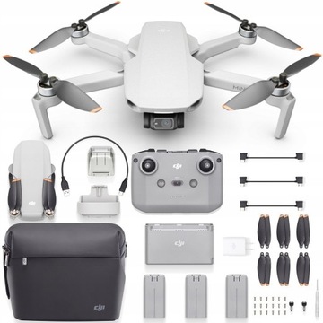 Dron DJI mini 2 Fly More Combo 4K