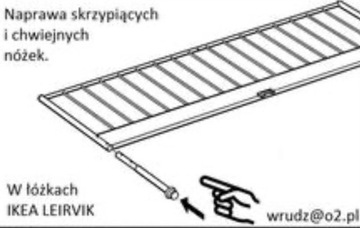 Zestaw naprawczy Leirvik Ikea