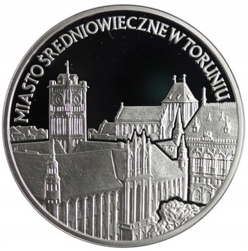 20 ZŁ MIASTO ŚREDNIOWIECZNE TORUŃ - 2007r.