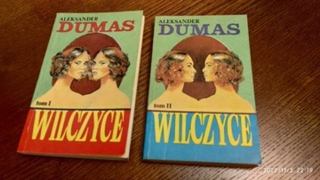Wilczyce - Aleksander Dumas 2 tomy, wyd. 1990