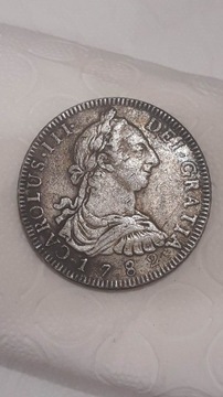 moneta ze zbioru  po kolekcjonerze 1782 r.
