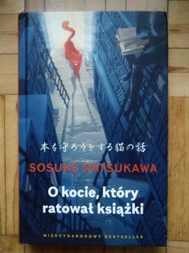 O kocie, który ratował książki. Sosuke Natsukawa