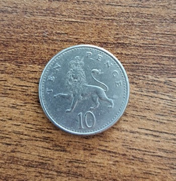 Moneta Królowa Elżbieta 