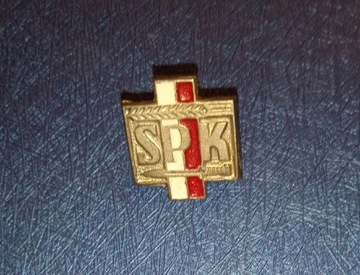 Odznaka SPK miniatura przypinka PRL 