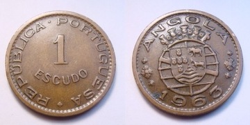 Angola 1 eskudo 1963 r
