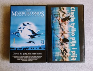 MAKROKOSMOS PTAKI 2x VHS PODNIEBNY TANIEC