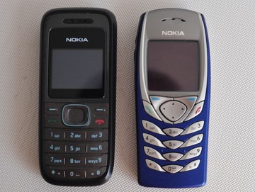 Nokia 1208 i 6100 dwa stare telefony