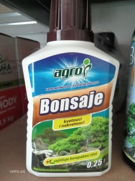 Agronatura Nawóz do bonsai 250ml wyprzedaż