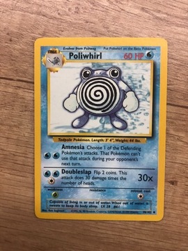 Karta Pokemon Poliwhirl Base Set 38/102